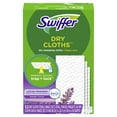 thumbnail image 2 of Swiffer Sweep + Mop, Dry Pads Refill, Floor Cleaner, Cleaning Cloths, Lavender, 52 Count, 2 of 11