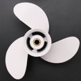 thumbnail image 2 of 2X Boat Propeller 6G1-45943-00-El 8 1/2 x 7 1/2 for Outboard Engine 6-8Hp 3 Blades R Rotation 7 Spline Tooths, 2 of 4