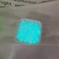 thumbnail image 2 of 12 unids redondo piedra luminosa cuentas se?uelos de la pesca hallazgos de la joyería azul verde Sunnimix Brillan en las piedras oscuras, 2 of 8