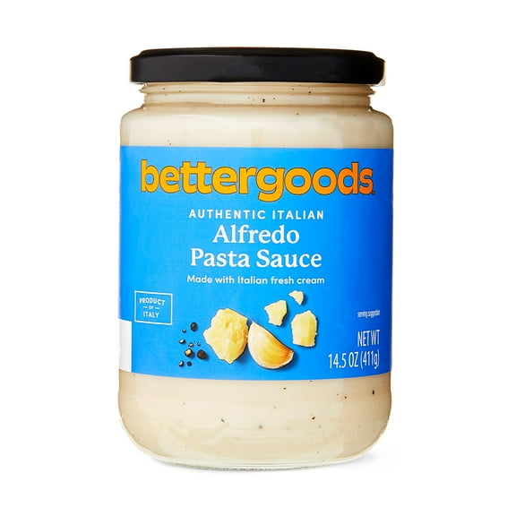bettergoods Authentic Italian Alfredo Pasta Sauce, 14.5 oz