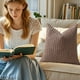 thumbnail image 4 of Soft Weave Pillowcases Standard Size Breathable Face Friendly Pillow Shams Decorative Weave Pillow Case Covers, 4 of 6