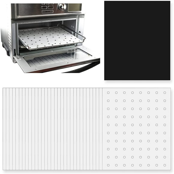 YQHWQ Coo Gowise Breville 11 Oven Compatible Air Fryer with Parchment Paper Black