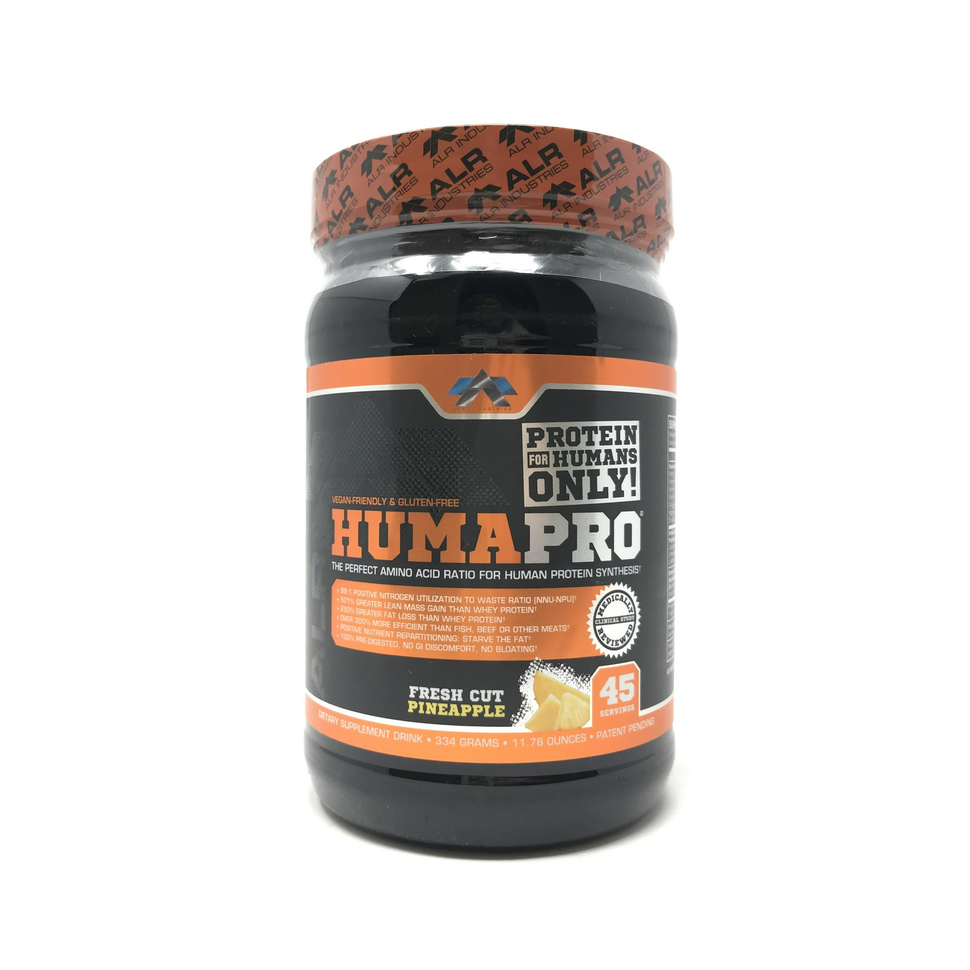 ALR Industries Humapro Powder Fresh Cut Pineapple 45 Servings