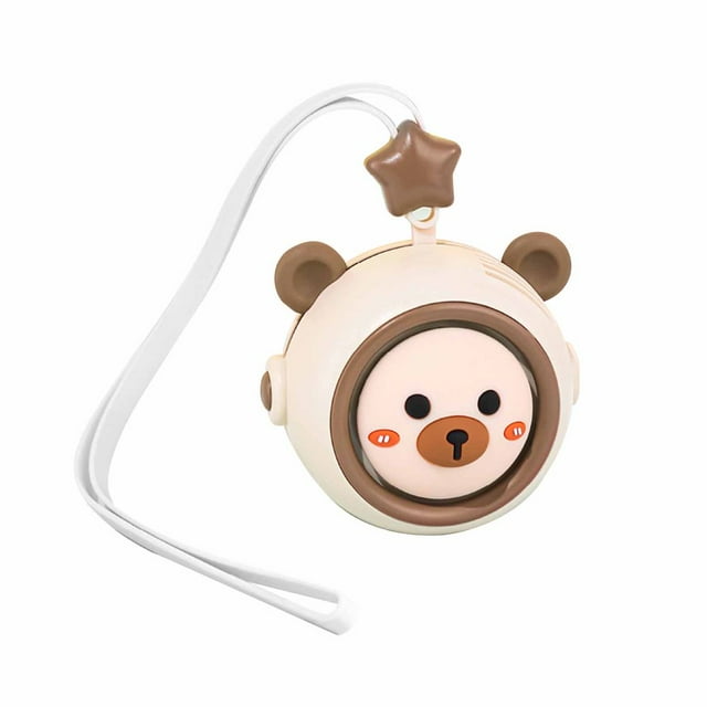 MesaSe Mini Fan USB Rechargeable Durable 3 Gears Adjustable Bladeless Creative Portable Air Cooling Fans