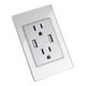 thumbnail image 4 of US Wall Plug Outlet,118 Series US Standard Series US Standard USB Socket Plug Outlet Luxury Finish, 4 of 9
