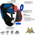 thumbnail image 7 of RDX-Boxing-Headgear-MMA-Muay-Thai-Removable-Face-Grill-Blue-XL, 7 of 7