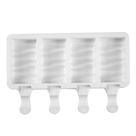

4/8 Cell DIY Homemade Popsicle Mold Ice Cream Silicone Mold Summer Ice Pop Mar Popsicle Mold Chocolate Dessert Popsicle Moulds