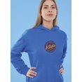 thumbnail image 2 of Atlanta Vacation Sticker Hoodie Women -Image by Shutterstock, Female Large, 2 of 4