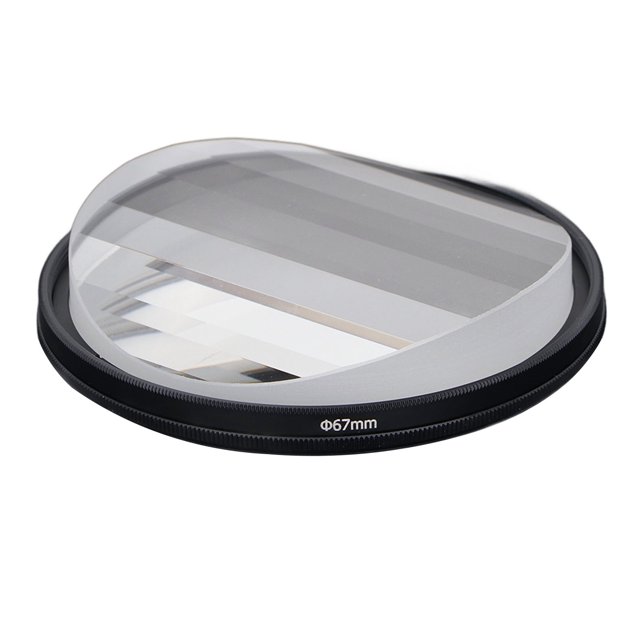 Filtro De Lente Repetidor Lineal Para Fotografía, Filtro De Cámara Prisma De Vidrio Lineal MRC, Filtro De Prisma De Diseño Para Accesorio De Fotografía De Retrato Y Paisaje