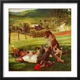 thumbnail image 3 of Art.com Dog Days of Summer, June 25, 1955 Giclee Print by John Clymer, Black Frame Wall Art, 21" x 21", 3 of 4