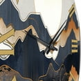thumbnail image 5 of Designart "Daring Mountain Horizons II" Abstract Landscape Oversized Wall Clock, 5 of 5