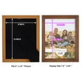 thumbnail image 5 of Traditional Walnut Tone Picture Frame, 8 x 10, 5 of 7