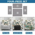 thumbnail image 6 of FOR U DESIGNS Boho Mandala Butterfly Pattern Recliner Chair Covers with Arms, Wear-Resistan Recliner Armchair Covers Polyester Reclining Slipcovers with Elastic Bottom, 6 of 8