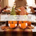 thumbnail image 3 of Paquete de 2 Adornos de Mesa de Gnomo de Otoño, Set de Muñeca sin Rostro de Calabaza y Girasol, Figuritas de Gnomo de Pie para Decoración de Escritorio Interior, Recuerdos de Fiesta de Acción de, 3 of 6