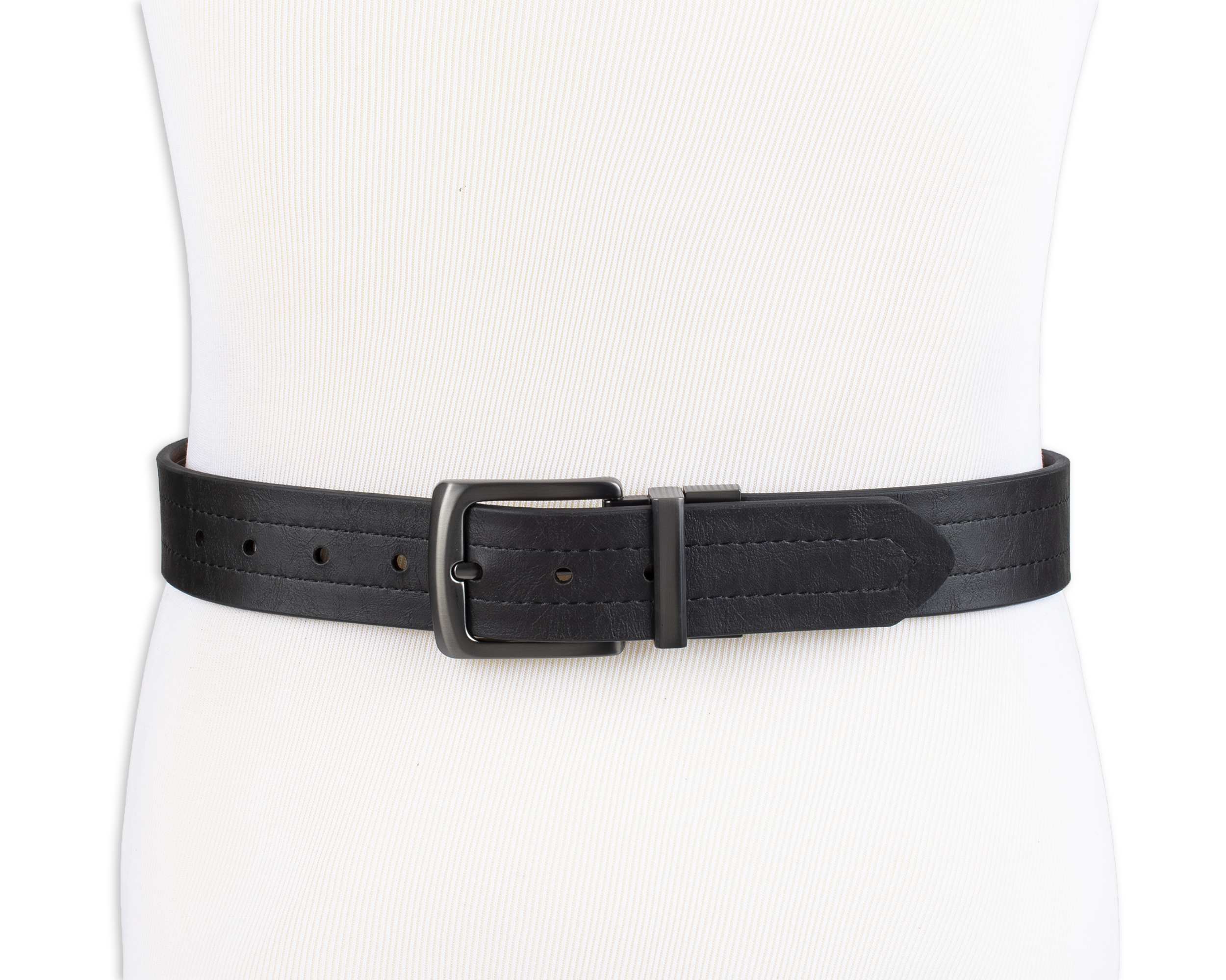 Levi's Men's Two-in-One Reversible Casual Belt, Brown/Black - image 3 of 8
