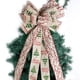thumbnail image 5 of 2024 Imitation Christmas Bow Christmas Tree Decoration Large Bow Hanging Decoration Wall Hanging Scene Layout, 5 of 9