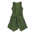 thumbnail image 2 of bar III Womens Handkerchief Hem Shift Dress, Green, Small, 2 of 2