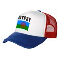 thumbnail image 1 of Rom Gypsy Romani Trucker Caps Men Country Flag Hat Baseball Cap Cool Summer Unisex Mesh Net Caps As Picture, 1 of 6