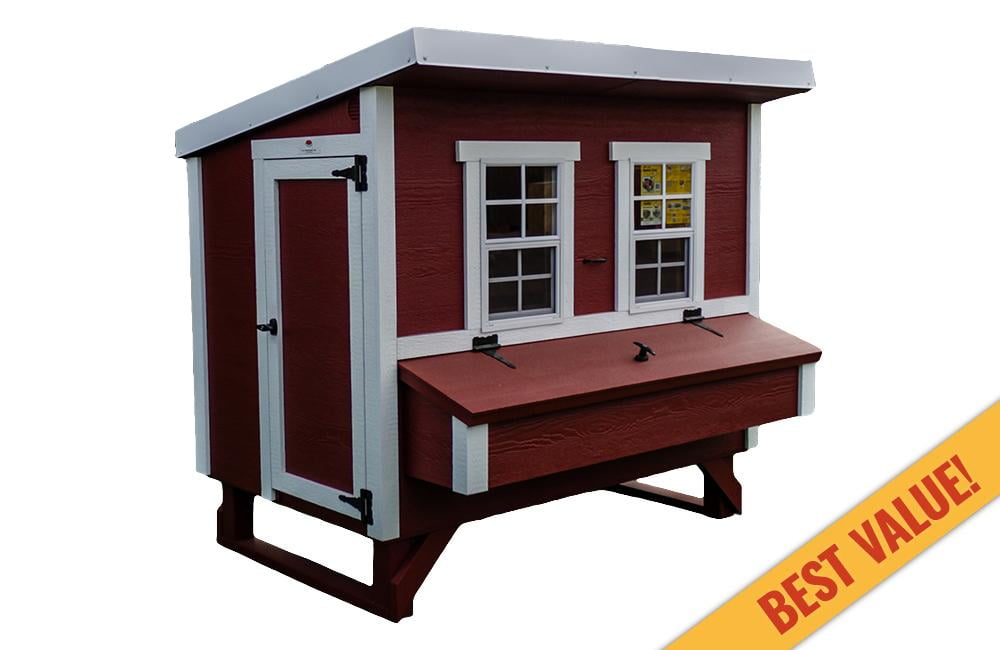 OverEZ Chicken Coops Large Up to 15 Chickens
