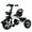 White, variant on Mascarry 3 in 1 Kids Tricycles Kids Balance Bike with Adjustable Seat & Handlebar, Removable Pedals