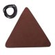 thumbnail image 5 of Taburete triangular para acampar Pesca de tela con 2M Cuerda BBQ Montañismo Slacker Marrón Cola Cubierta de asiento de trípode, 5 of 7