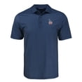 thumbnail image 2 of Men's Cutter & Buck Navy Los Angeles Dodgers Big & Tall Pike Eco Shadow Check Print Polo, 2 of 3