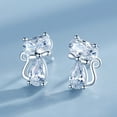 thumbnail image 1 of Boucles d'Oreilles Chat Animal Mignon 2022 – Design Unique et Élégant pour Votre, 1 of 5