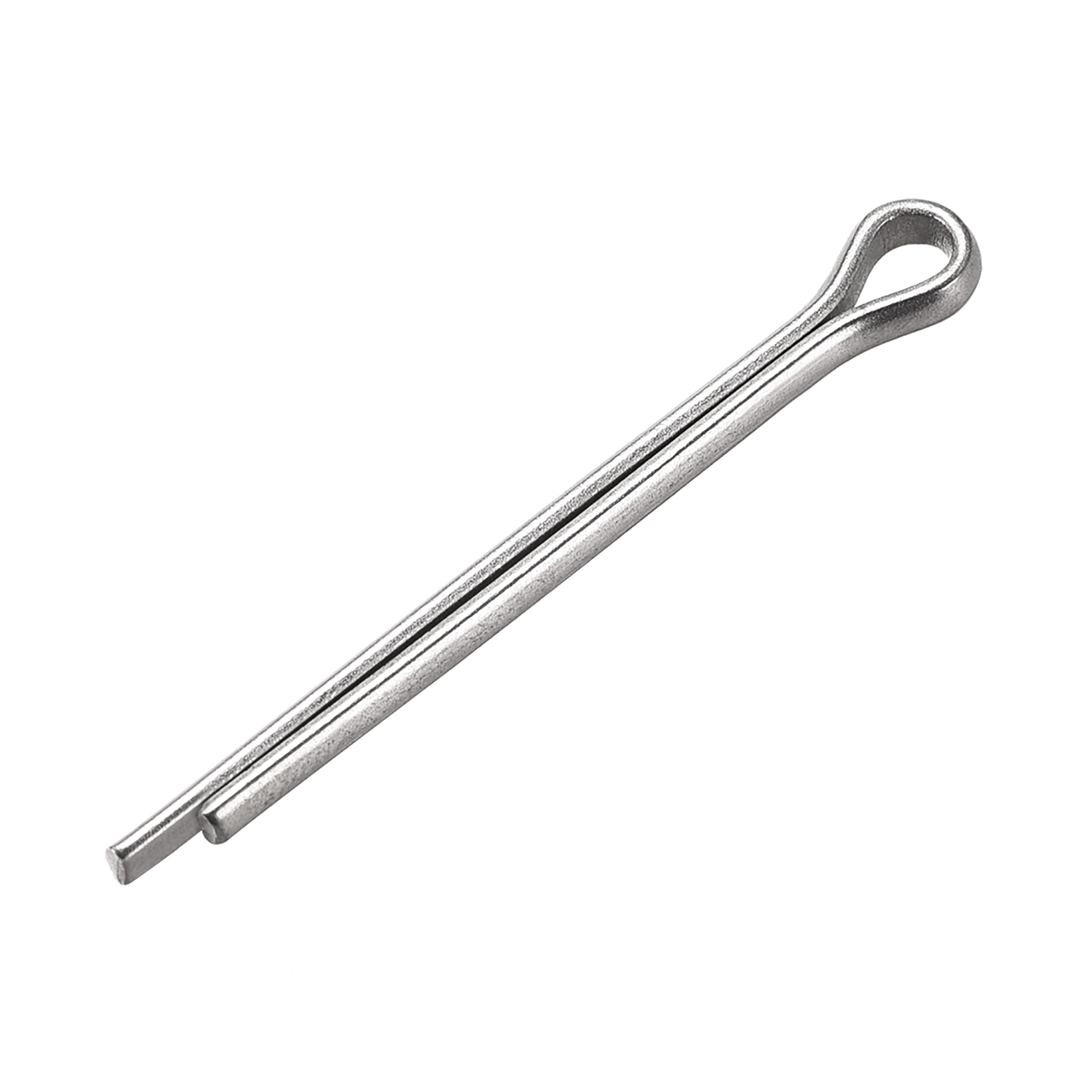 Split Cotter Pin 3mm X 35mm 304 Stainless Steel 2 Prongs Silver Tone 30pcs 