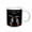 White, variant on 3drose, Funny Cute Penguins Penn and Gwyn Name Pun Cartoon, 15oz Mug