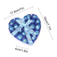 thumbnail image 3 of Valentine's Day Gift Sets 24 PCS Scented Bath Essentials Rose Petals in Heart Shaped Box Sweet Artificial Flower Roses Romantic Gifts for Her Women Girls Mom Valentine’s Day Anniversary Wedding, 3 of 4