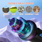 SISIGAD Bluetooth Hoverboard with LED Lights Wheel, 6.5 Self Balancing Electric Scooter for Kids, Teens, Adults