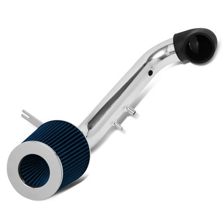 For 2002 to 2005 Honda Civic Si Lightweight Hi-Flow Cold Air Intake System+Blue Cone Filter