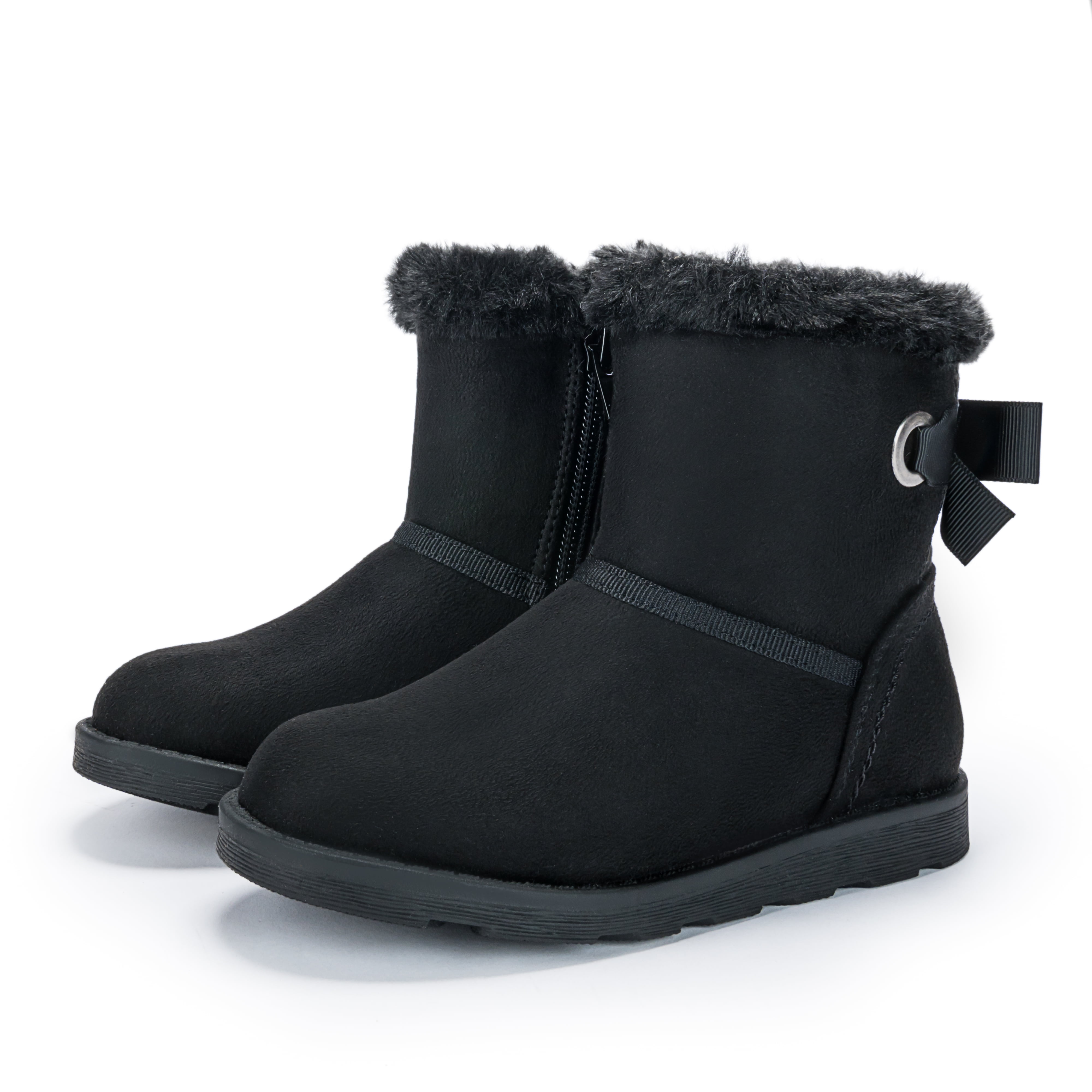 Weestep Weestep Girls Winter Snow Warm Fur Ankle Flat Boots (Toddler/Little Kid)