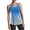 Sky Blue, variant on ibiyuan Tank Tops for Women Workout Sleeveless Cropped Tank Tops Scoop Neck Camisole Running Muscle Tank Yoga Shirts Loose Fit Racerback Breathable Tee,Sky Blue
