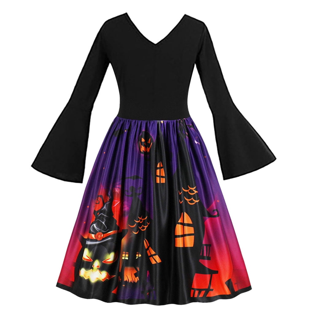 halloween swing dress uk