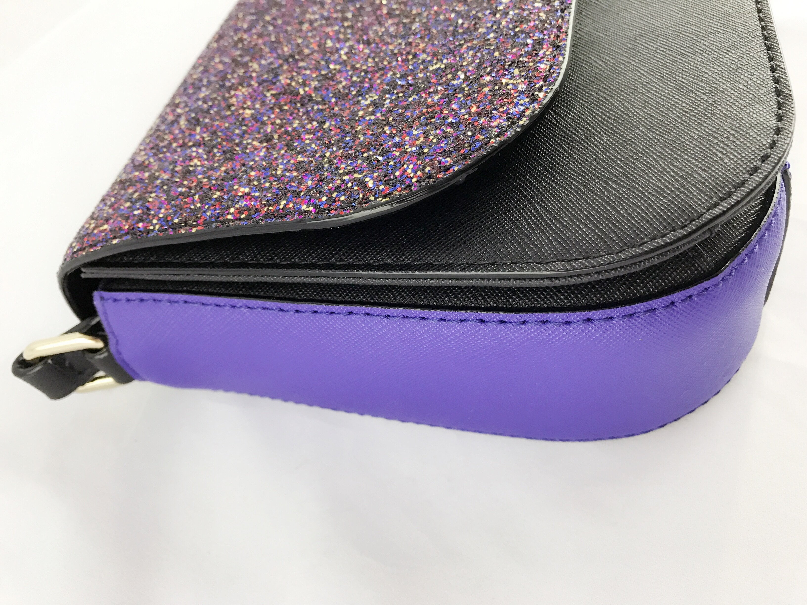 Purple Glitter Kate Spade Sparkle Wallet Purple Glitter Kate Spade