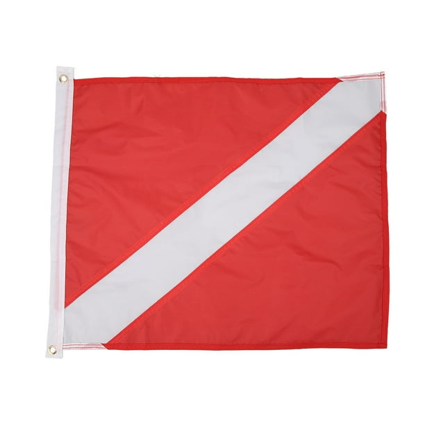 Bandera De Buceo Blanca Roja,Bandera De Buceo Blanca Roja Banderas De Buceo Internacionales Bandera De Snorkel Máxima Comodidad
