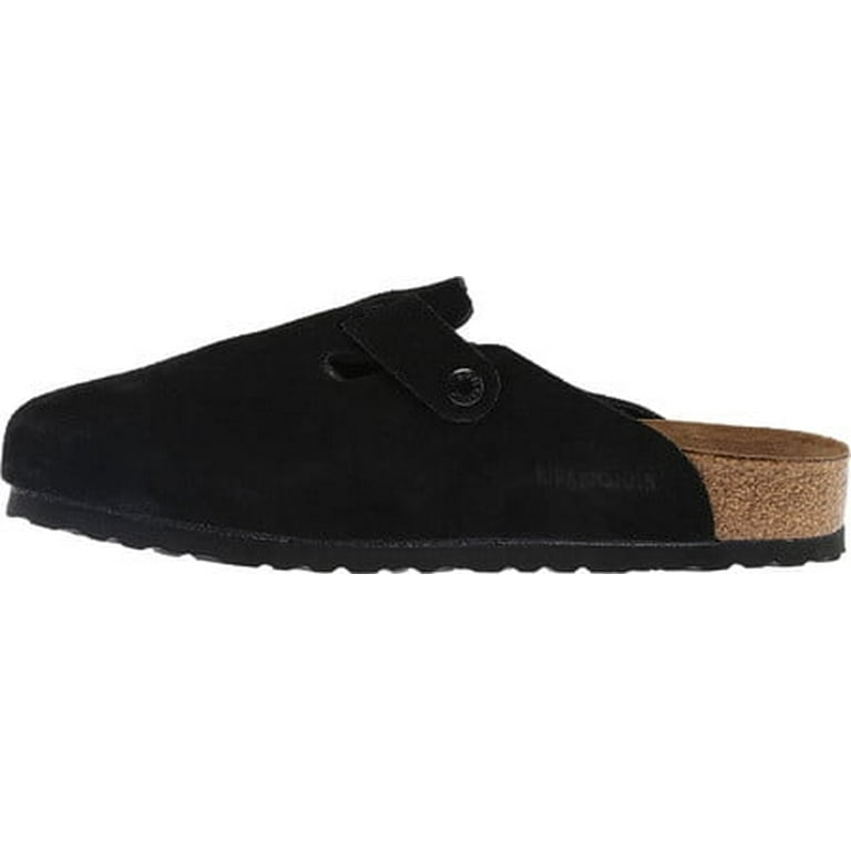 Birkenstock Boston Suede with Soft Footbed - Walmart.com