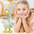 thumbnail image 5 of Crooked Necked Duck Stuffed Animal, Soft Duck Plush Toy, Lovely Stuffed Animal Plushies, Ideal Birthday Christmas Valentine's Day Presents for Kids, Girls, Boys, 5 of 5