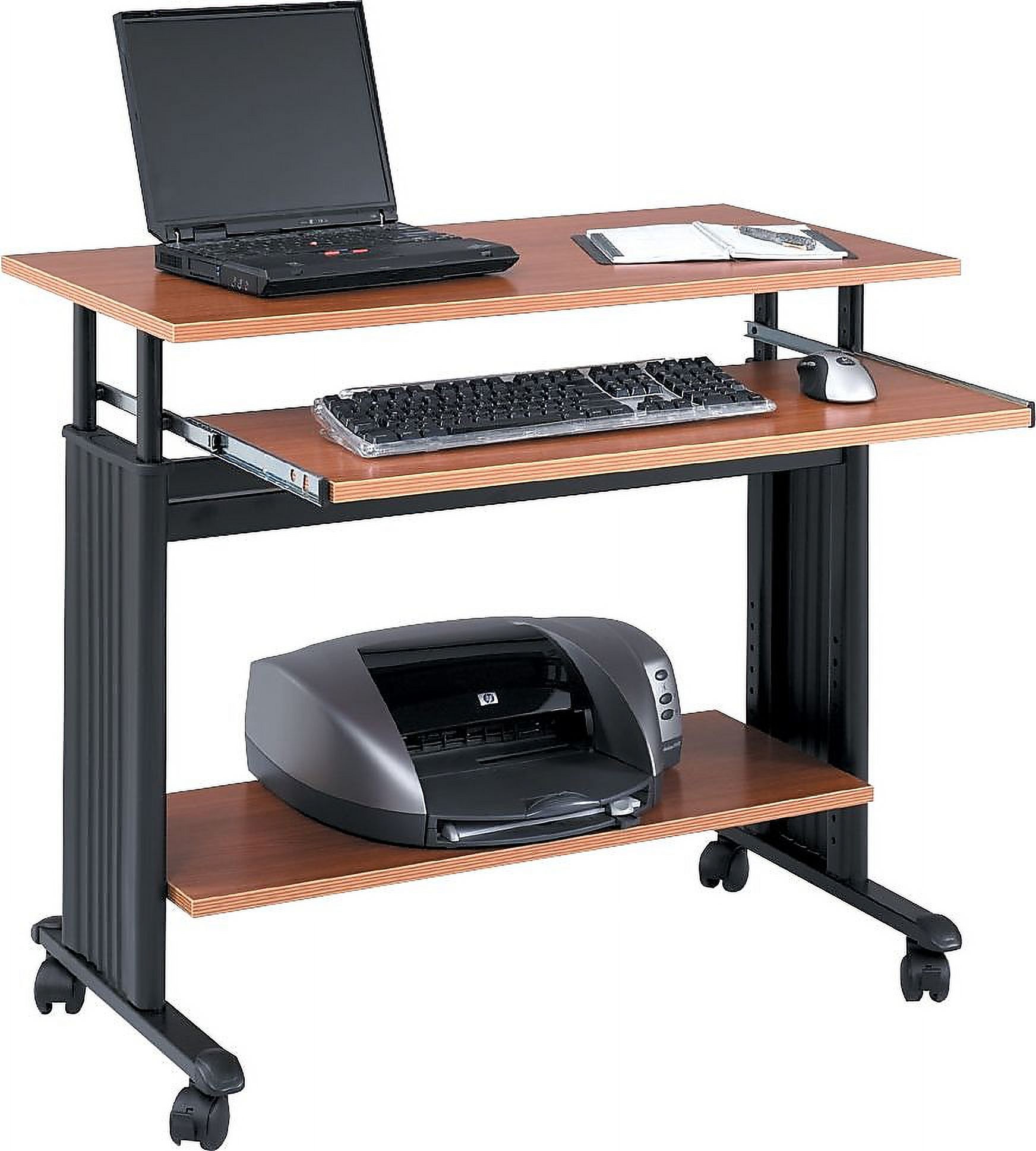 Muv™ 35" Adjustable Height Desk, Cherry