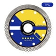 thumbnail image 4 of Ceramic Tile Cutting Disc, 1.2mm Diamond Blades for Angle Grinder, Precision Cut Porcelain Slabs Natural Stones, Home Renovations Installation Use, 4 of 6
