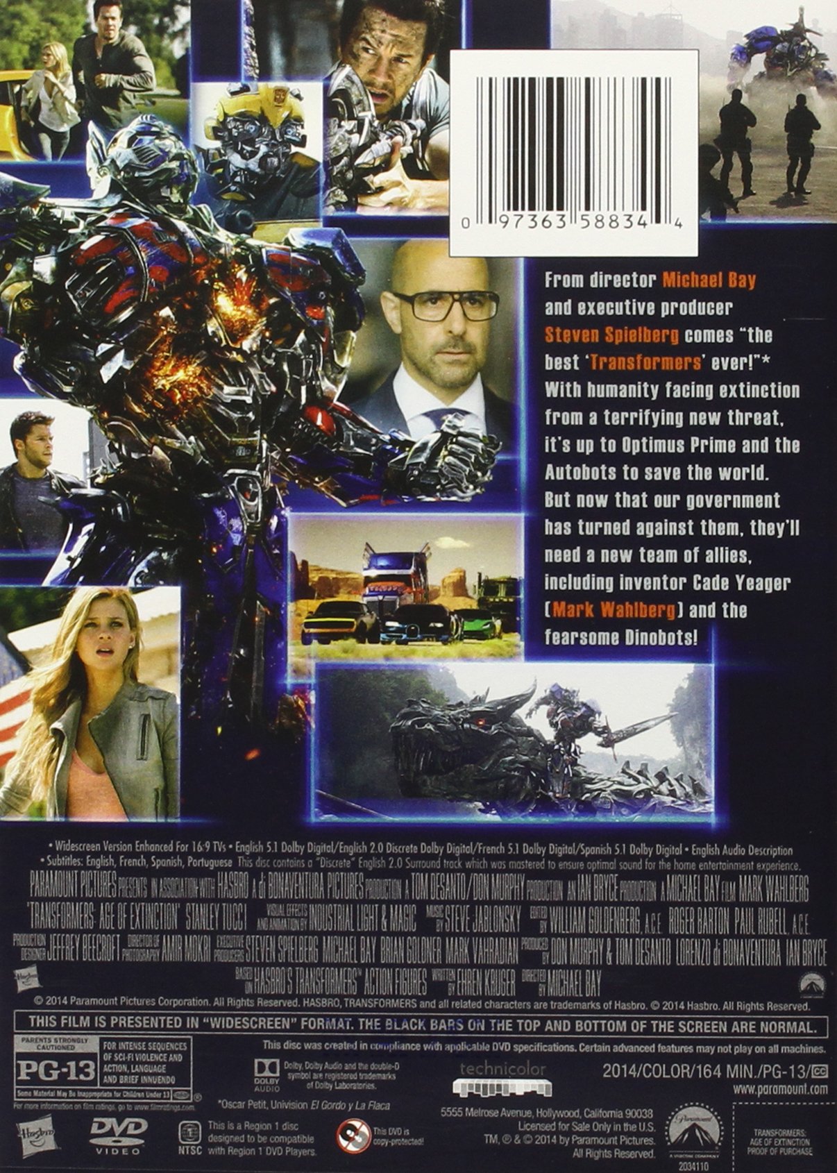 Transformers: Age of Extinction (DVD), Paramount, Action & Adventure - image 4 of 5