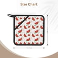 thumbnail image 2 of 1 PCS Pot Holders for Kitchen - Heat Resistant Silicone Pot Holders with Hanging Loop, Cute Watermelon Fujiman Non Slip Oven Hot Pads, Potholders for Decor Baking Cooking Kitchen, 2 of 6