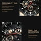 thumbnail image 4 of Relojes De Calendario Impermeables Va Va Voom De Cuarzo Color Del Fondo Rose Black, 4 of 5