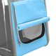 thumbnail image 2 of Mochila para mascotas, ventana transparente ventilación portátil, transporte Azul Yuyangstore Estuche portador, 2 of 7
