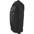thumbnail image 3 of JH Design Men’s Chevy Corvette C7 Flag Pullover Crewneck Sweatshirt Sm-3X, 3 of 7
