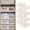 8pcs, variant on Linen Closet Storage Baskets 6pcs Foldable See-Through Window Organizer