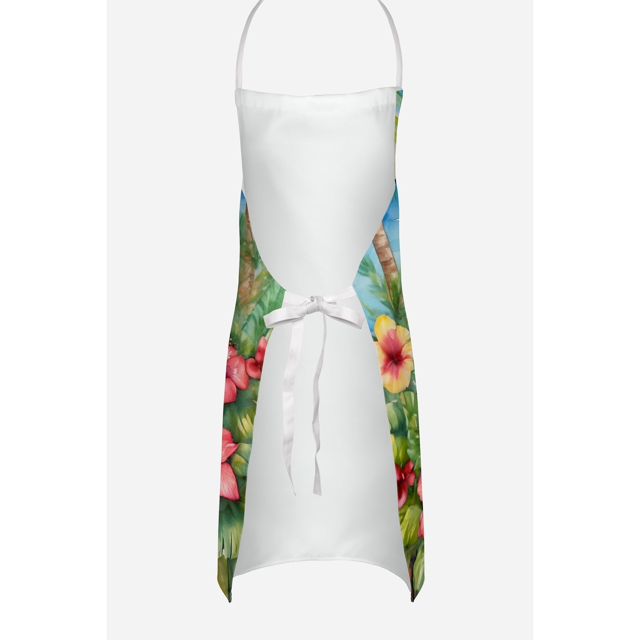 Pit Bull Terrier Luau Apron 27 in x 30 in