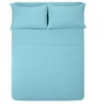 thumbnail image 1 of Sleeper Sofa Sheets Olympic Queen (66 x 80 + 5 Inch Deep) (Stripe Blue) - 1800 Series Double Brushed Microfiber, Super Soft, Wrinkle & Fade Resitant Sofa Bed Sheets By The Great American Store, 1 of 4