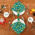 thumbnail image 4 of GZHJMY Set of 6 Grasses and Flowers Satin Napkin Square 20 Inches Table Napkins Soft Smooth Decorative Napkins for Wedding Banquet Party Decoration, 4 of 6